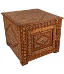  Bone Inlay storage box, Wooden Trunks, multipurpose box, Handmade Personalized furniture