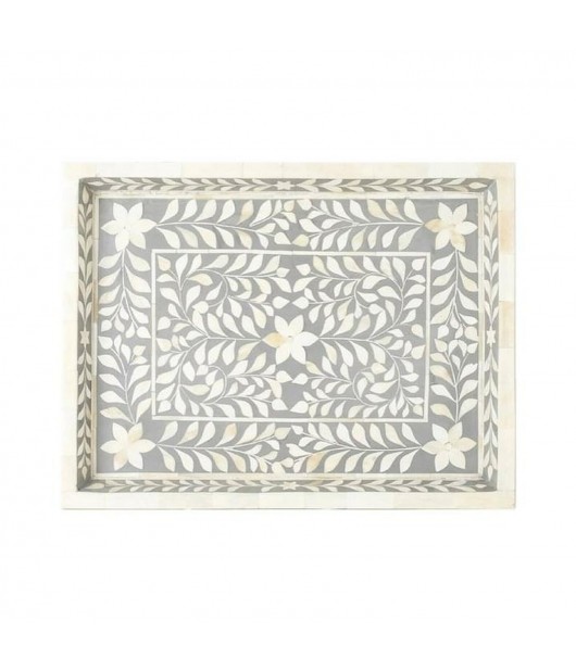  Beautiful Indian Handmade Bone Inlay Tray 