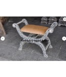 Bone inlay Roman Chair/ Floral Pattern/ all shades available at Evershine Export House