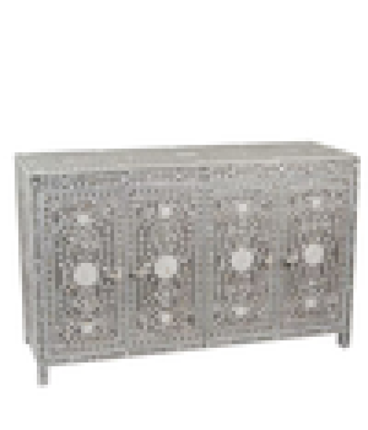 Sideboard Furniture, Mother of Pearl Inlay Chest of Drawers, Handmade Cabinet, Buffet Table "Personalized"