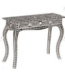 Frenchy Leg Bone Inlay Center Table/ coffee table/ Bone Inlay Furniture / Study Table