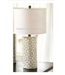 Exclusive bone inlay Cylindrical Shape Electronic Lamp, bone inlay lamp, electronic lamp by" Evershine Export House"