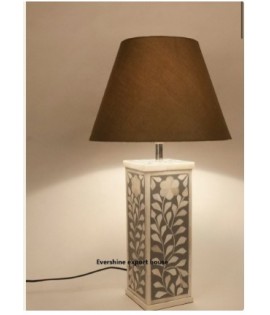 Irving Bone Inlay Petite Table Lamp
